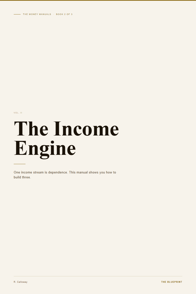 The Income Engine cover