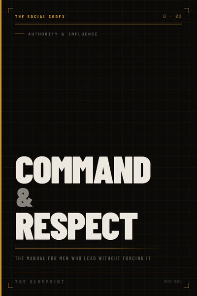 Command and Respect front cover. The Social Codex Book 02. Authority and Influence.