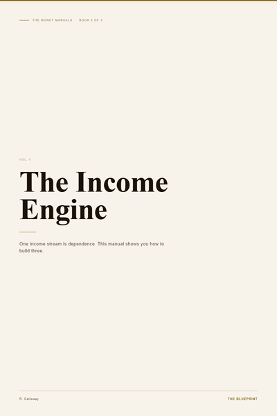 The Income Engine cover