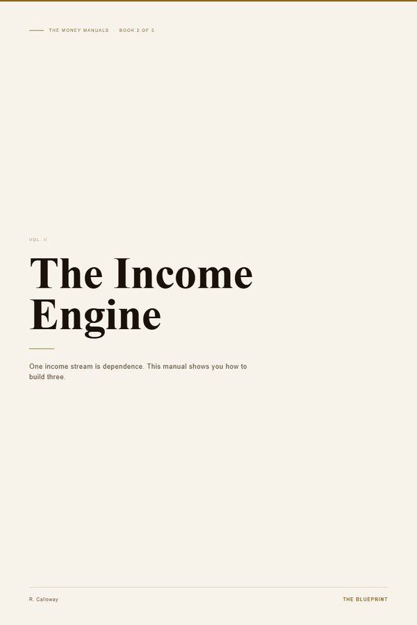 The Income Engine cover